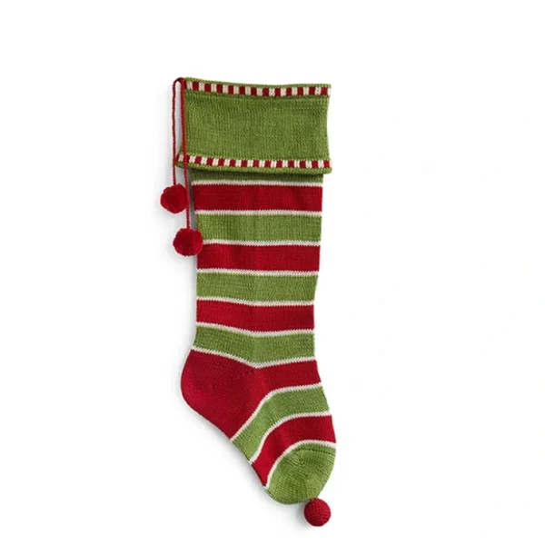 Striped Smooth-cuff Stocking - CaringForTots - Professional Baby and Children's Products | Caring for Growth, Caring for Every Moment* Christmas Stockings