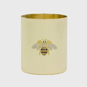 Stripey Bee Pot, Large - CaringForTots - Professional Baby and Children's Products | Caring for Growth, Caring for Every Moment* Decorative Pot