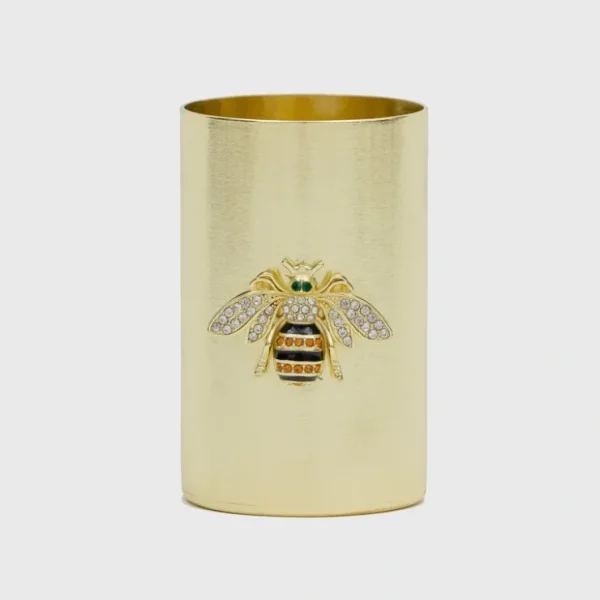 Stripey Bee Pot, Small - CaringForTots - Professional Baby and Children's Products | Caring for Growth, Caring for Every Moment* Decorative Pot