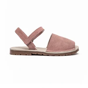 Suede Sandals In Rose - CaringForTots - Professional Baby and Children's Products | Caring for Growth, Caring for Every Moment* Sandals