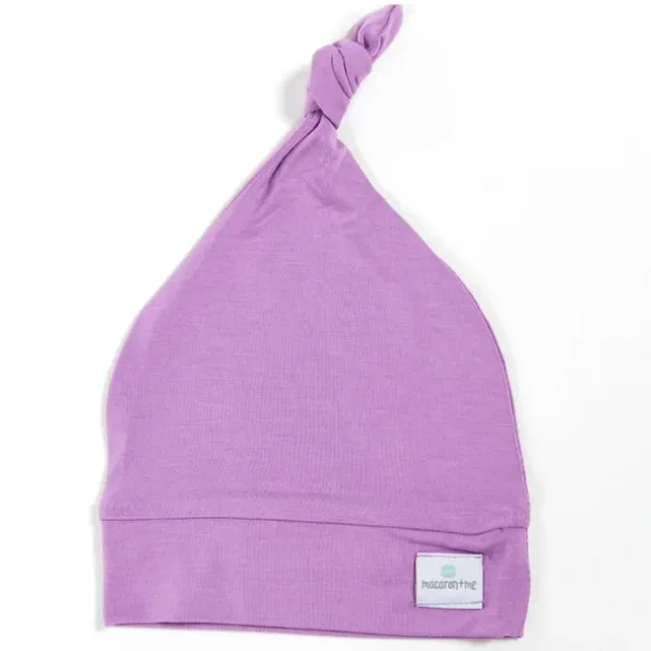 Clothing | Sugar Plum Top Knot Hat - CaringForTots - Professional Baby and Children's Products | Caring for Growth, Caring for Every Moment