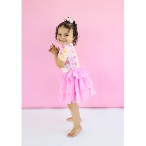 Summer Sunset Checkers Dream Tutu Dress - CaringForTots - Professional Baby and Children's Products | Caring for Growth, Caring for Every Moment* Dresses - Twirl