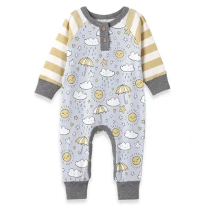 Sunny Splash Bamboo Romper - CaringForTots - Professional Baby and Children's Products | Caring for Growth, Caring for Every Moment* Baby Boy Clothes