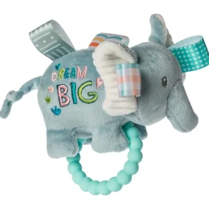 Toys | Taggies Dream Big Elephant Teether Rattle - CaringForTots - Professional Baby and Children's Products | Caring for Growth, Caring for Every Moment