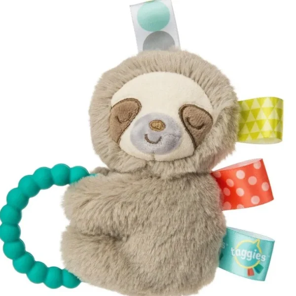 Toys | Taggies Molasses Sloth Rattle - CaringForTots - Professional Baby and Children's Products | Caring for Growth, Caring for Every Moment
