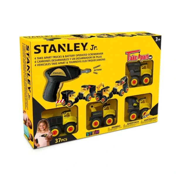 Toys | Take Apart Dot Set Including 4 Trucks - CaringForTots - Professional Baby and Children's Products | Caring for Growth, Caring for Every Moment