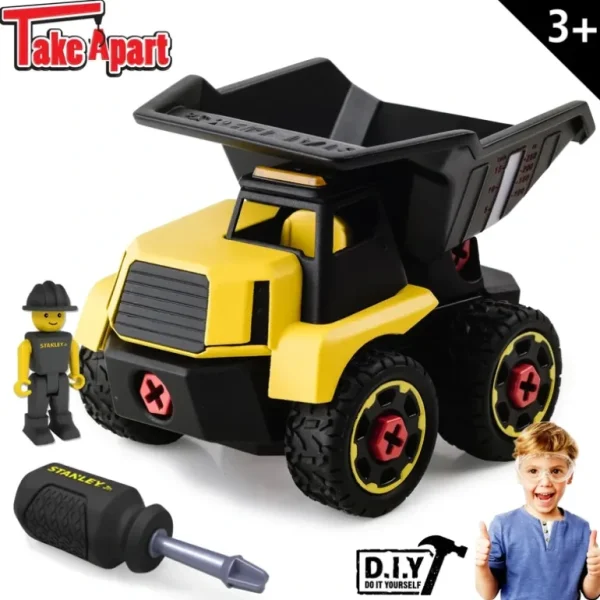 Toys | Take Apart Dump Truck - CaringForTots - Professional Baby and Children's Products | Caring for Growth, Caring for Every Moment