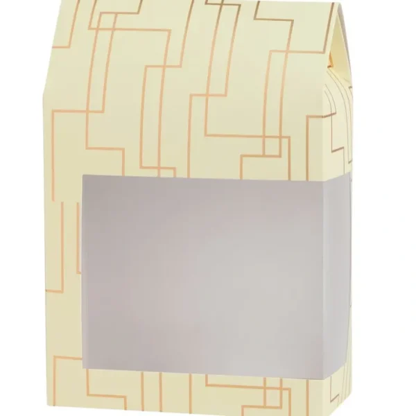 Tall Paper Boxes With Window Cream Color 8x5.5x2.5 Gift Boxes 16 Pack - CaringForTots - Professional Baby and Children's Products | Caring for Growth, Caring for Every Moment* rug