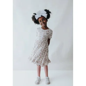 Tea Time Dream Ruffle Dress - CaringForTots - Professional Baby and Children's Products | Caring for Growth, Caring for Every Moment* Dresses