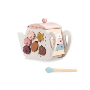 Teapot Shape Sorter - After The Rain - CaringForTots - Professional Baby and Children's Products | Caring for Growth, Caring for Every Moment* wooden toys