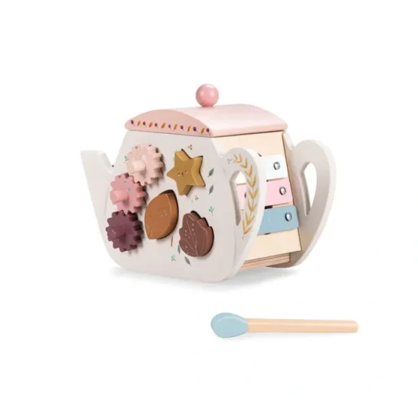 Teapot Shape Sorter - After The Rain - CaringForTots - Professional Baby and Children's Products | Caring for Growth, Caring for Every Moment* wooden toys