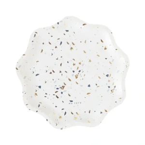Terrazzo Dinner Plates (8) - CaringForTots - Professional Baby and Children's Products | Caring for Growth, Caring for Every Moment* Party Plates