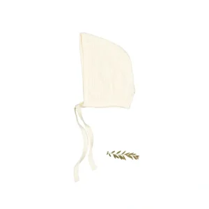 The Bonnet - Butter - CaringForTots - Professional Baby and Children's Products | Caring for Growth, Caring for Every Moment* Bonnets