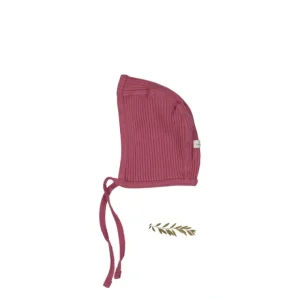 The Bonnet - Raspberry - CaringForTots - Professional Baby and Children's Products | Caring for Growth, Caring for Every Moment* Bonnets
