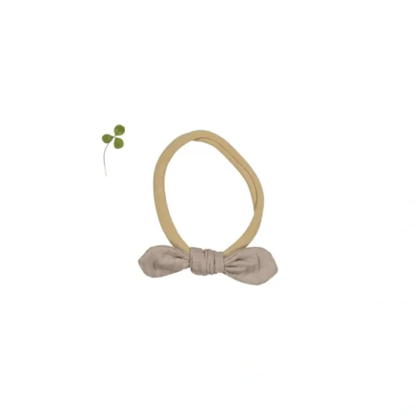 The Bow - Taupe - CaringForTots - Professional Baby and Children's Products | Caring for Growth, Caring for Every Moment* Bow