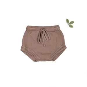 The Chunky Knit Bloomer - Taupe - CaringForTots - Professional Baby and Children's Products | Caring for Growth, Caring for Every Moment* Knit Bloomer
