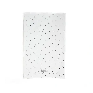The Little Bumble Co. Anti Roll Changing Mat - Mini Dots - Black - CaringForTots - Professional Baby and Children's Products | Caring for Growth, Caring for Every Moment* Changing Mats
