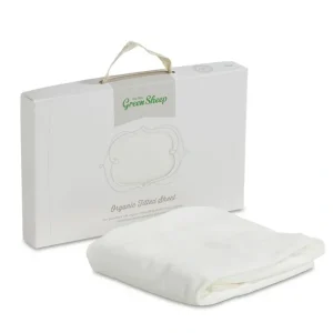 The Little Green Sheep - Organic Jersey Fitted Sheet - Moses Basket 30x70cm - CaringForTots - Professional Baby and Children's Products | Caring for Growth, Caring for Every Moment* Sheets