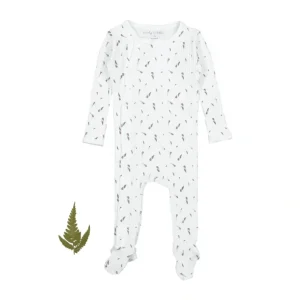 The Printed Snap Romper - Tulip - CaringForTots - Professional Baby and Children's Products | Caring for Growth, Caring for Every Moment* Rompers