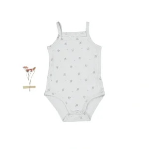 The Printed Tank Onesie - Sky Blossom - CaringForTots - Professional Baby and Children's Products | Caring for Growth, Caring for Every Moment* Onesies