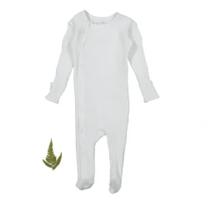 The Snap Romper - Bone - CaringForTots - Professional Baby and Children's Products | Caring for Growth, Caring for Every Moment* Rompers