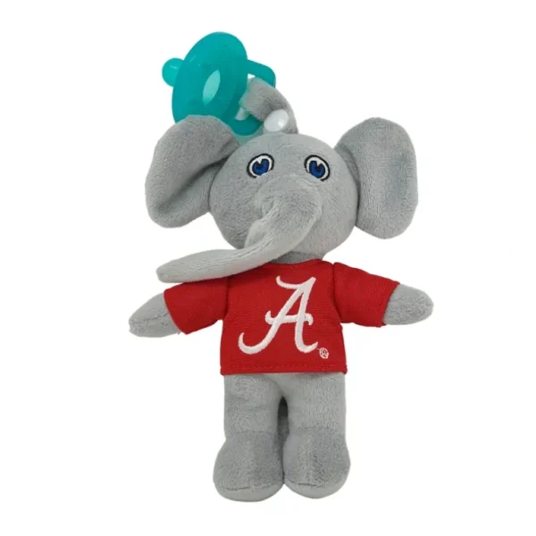 Toys | The University of Alabama - Big Al Plush Pacifier - CaringForTots - Professional Baby and Children's Products | Caring for Growth, Caring for Every Moment