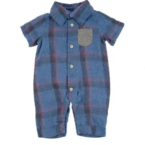 Thomas Romper - Buffalo - CaringForTots - Professional Baby and Children's Products | Caring for Growth, Caring for Every Moment* Boys