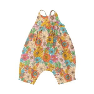 Tie Back Romper - Vintage Dream Floral - CaringForTots - Professional Baby and Children's Products | Caring for Growth, Caring for Every Moment* Rompers