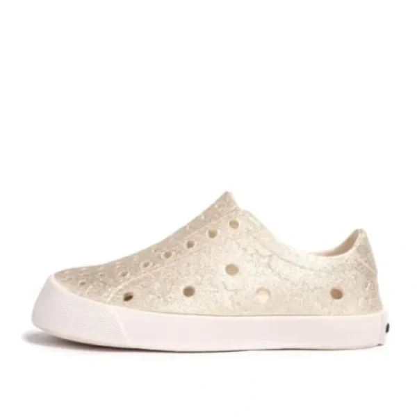 Toddler Girls Perforated Slip On Water Sneakers in Champagne - Famous - CaringForTots - Professional Baby and Children's Products | Caring for Growth, Caring for Every Moment* Sneakers
