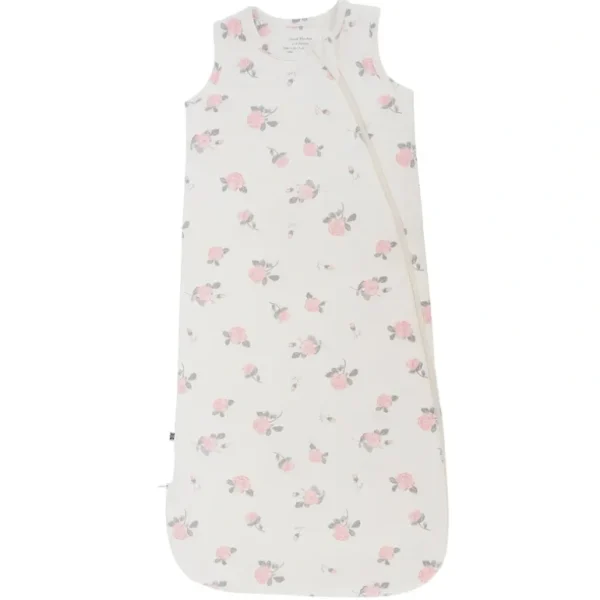 Shop All | 1.5 Tog Sleep Sack - Roses White - CaringForTots - Professional Baby and Children's Products | Caring for Growth, Caring for Every Moment