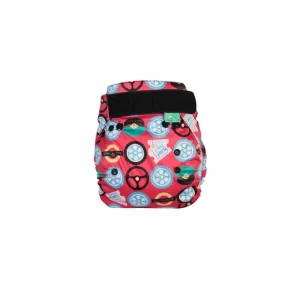 TotsBots Bamboozle Nappy Wrap- Wheels on the Bus - CaringForTots - Professional Baby and Children's Products | Caring for Growth, Caring for Every Moment* Nappies