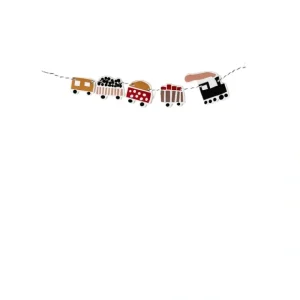 Train Cake Banner - CaringForTots - Professional Baby and Children's Products | Caring for Growth, Caring for Every Moment* Cake Decor