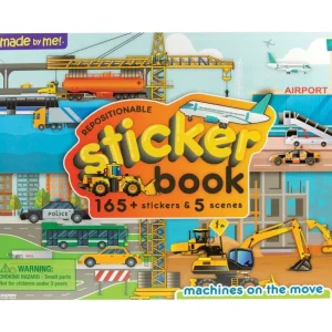 Toys | Transportation Sticker Book - CaringForTots - Professional Baby and Children's Products | Caring for Growth, Caring for Every Moment