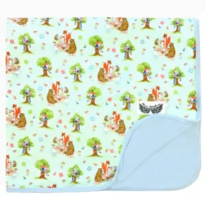 Tree House Party Toddler Blanket - CaringForTots - Professional Baby and Children's Products | Caring for Growth, Caring for Every Moment* Toddler Blankets