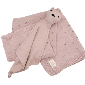 Trefle Cameo Pink - CaringForTots - Professional Baby and Children's Products | Caring for Growth, Caring for Every Moment* Baby Blankets