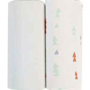 Triangles And Gray 2 Pk Swaddle Blanket - CaringForTots - Professional Baby and Children's Products | Caring for Growth, Caring for Every Moment* Swaddle Blanket