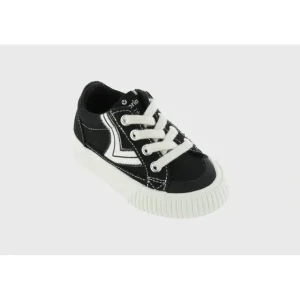 Tribu Retro Canvas Shoe-Black - CaringForTots - Professional Baby and Children's Products | Caring for Growth, Caring for Every Moment* Clothing