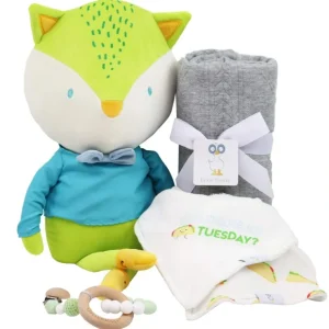 Tripp The Fox Gift Set - CaringForTots - Professional Baby and Children's Products | Caring for Growth, Caring for Every Moment* Gift Sets