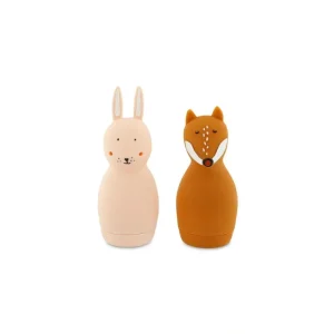 Trixie Squeezy Animals Bath Toy - Mrs. Rabbit & Mr Fox - CaringForTots - Professional Baby and Children's Products | Caring for Growth, Caring for Every Moment* Bath Toys