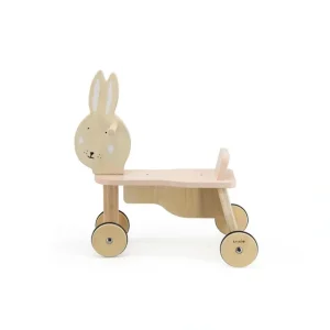 Trixie Wooden Bicycle 4 Wheels - Mrs Rabbit - CaringForTots - Professional Baby and Children's Products | Caring for Growth, Caring for Every Moment* Ride-on Toys