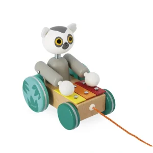 Tropik - Pull Along Lemur Xylophone - CaringForTots - Professional Baby and Children's Products | Caring for Growth, Caring for Every Moment* Push & Pull