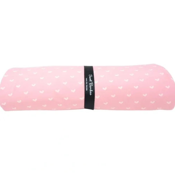 Bedding | Twin Duvet Cover - Polka Hearts Pink - CaringForTots - Professional Baby and Children's Products | Caring for Growth, Caring for Every Moment