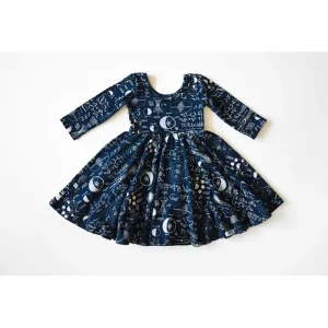 Twirly Dress In Stem - CaringForTots - Professional Baby and Children's Products | Caring for Growth, Caring for Every Moment* Dresses - Twirl
