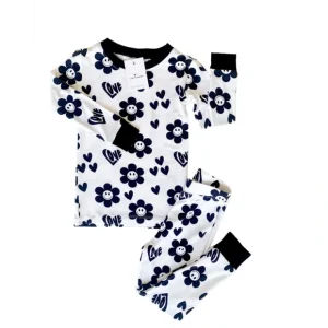 Two Piece Flower Power Set - CaringForTots - Professional Baby and Children's Products | Caring for Growth, Caring for Every Moment* Pajamas - Long Set