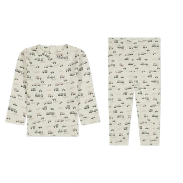 Clothing | Two Piece Set - Transportation - CaringForTots - Professional Baby and Children's Products | Caring for Growth, Caring for Every Moment