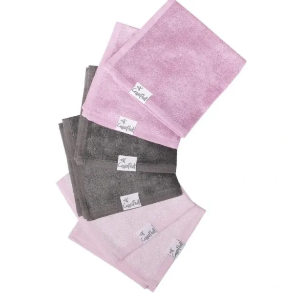 Ultra Soft 6 Pack Washcloths - Lily - CaringForTots - Professional Baby and Children's Products | Caring for Growth, Caring for Every Moment* Other
