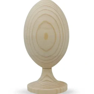 Unfinished Wooden Easter Egg 3.5 Inches - CaringForTots - Professional Baby and Children's Products | Caring for Growth, Caring for Every Moment* Unfinished