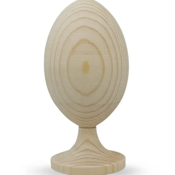 Unfinished Wooden Easter Egg 3.5 Inches - CaringForTots - Professional Baby and Children's Products | Caring for Growth, Caring for Every Moment* Unfinished