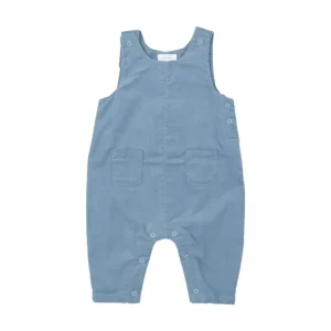 Uni Overalls - Solid Glacier Lake - CaringForTots - Professional Baby and Children's Products | Caring for Growth, Caring for Every Moment* Rompers - Overall