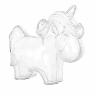 Unicorn Shaped Acrylic Candy Boxes 16 Pack 3.74"x2.75"x1.57" - CaringForTots - Professional Baby and Children's Products | Caring for Growth, Caring for Every Moment* Cute candy boxes